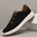 Genuine Leather Sneakers - Slip-on Comfort